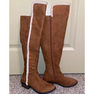 Mia over-the-knee boots, size 5.5 M